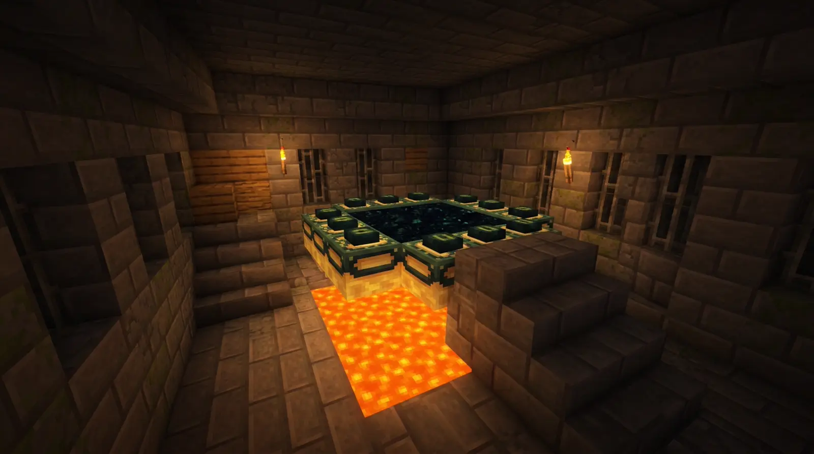 Stronghold portal room
